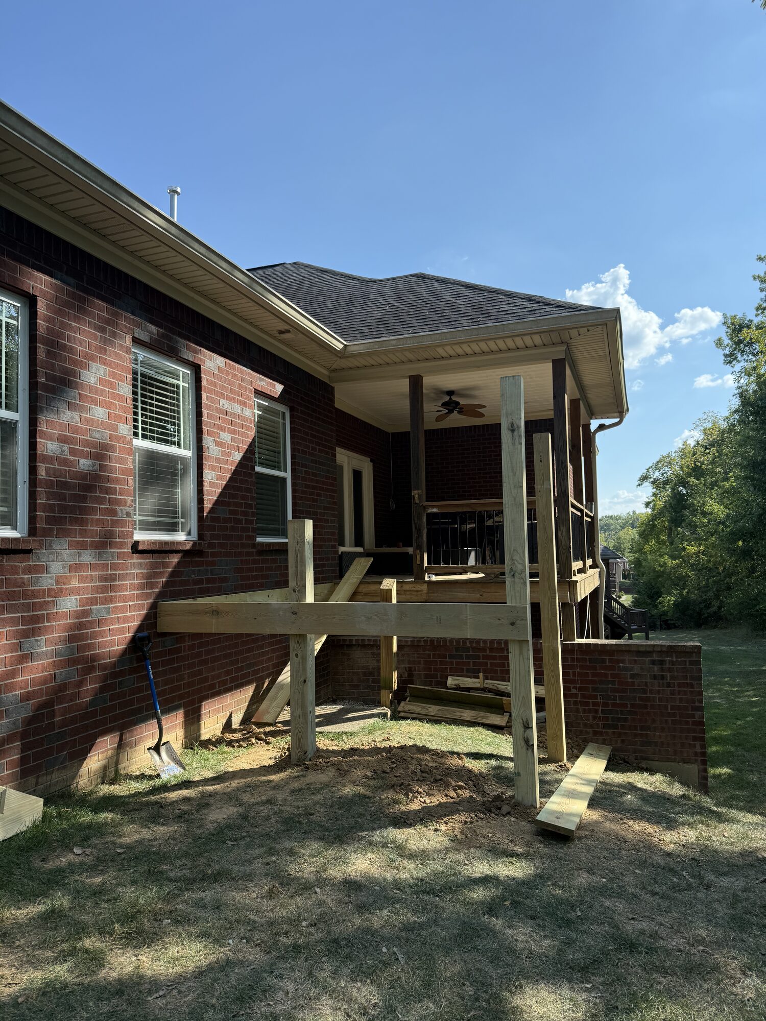 Custom home interior finish work in central Kentucky